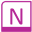 OneNote Alt 2 Icon 32x32 png